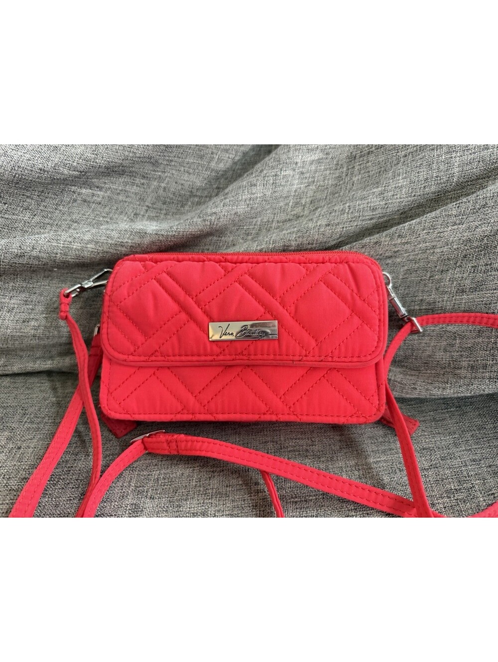 Vera Bradley On The Square Wristlet Crossbody In Canyon Sunset